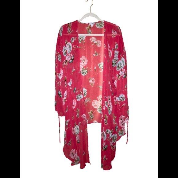 love, Fire Tops - Floral Shawl